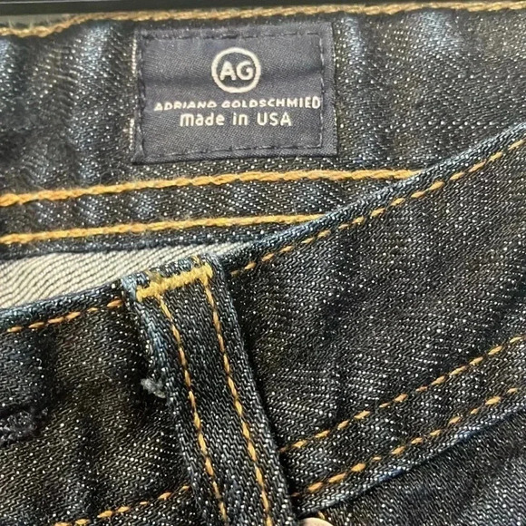 Ag Adriano Goldschmied the matchbox slim  straight dark wash jeans W29 x L34 - Picture 3 of 7